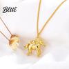 Horse Pendant Necklace Ingot On Immediate Women Wealth Lucky Birthday