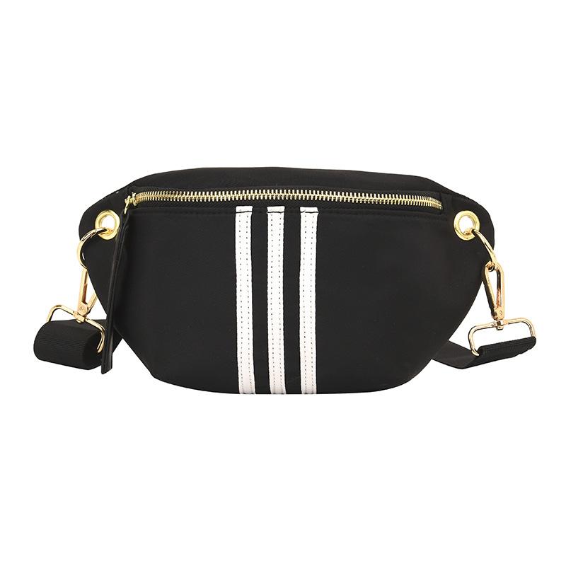 Oxford cloth breast bag women's oblique straddle bag 2025 spring and summer new trendy brand fashion shoulder backpack sports and leisure small bag