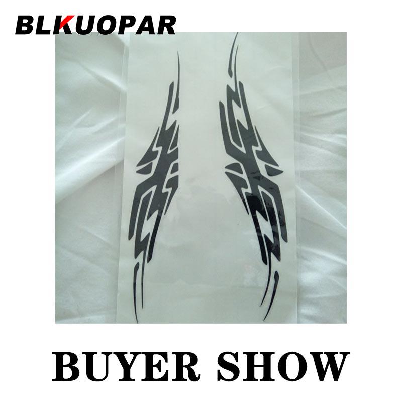 BLKUOPAR for Tribal Flame Car Sticker Occlusion Scratch Graphics Decal Waterproof Motorcycle Windshield Body for Car Decoration