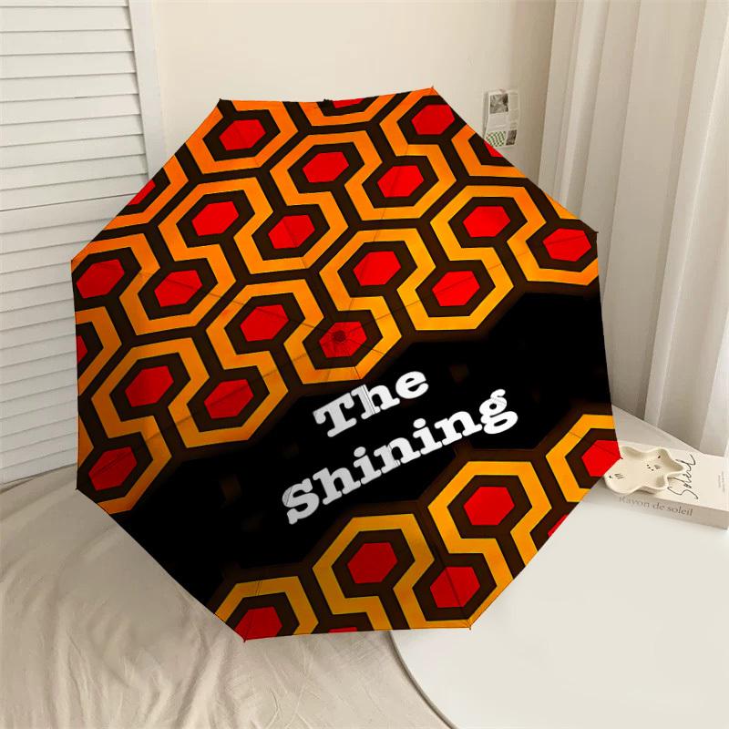 

1PC The Shining Umbrella-8-Rib Reinforced, Automatic Open, Lightweight & Durable-D2651