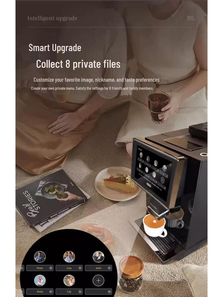 Dr.Coffee C11L Cold Brew: Fully Automatic Italian Coffee Machine with One-Click Fresh Grind and Intelligent Extraction.