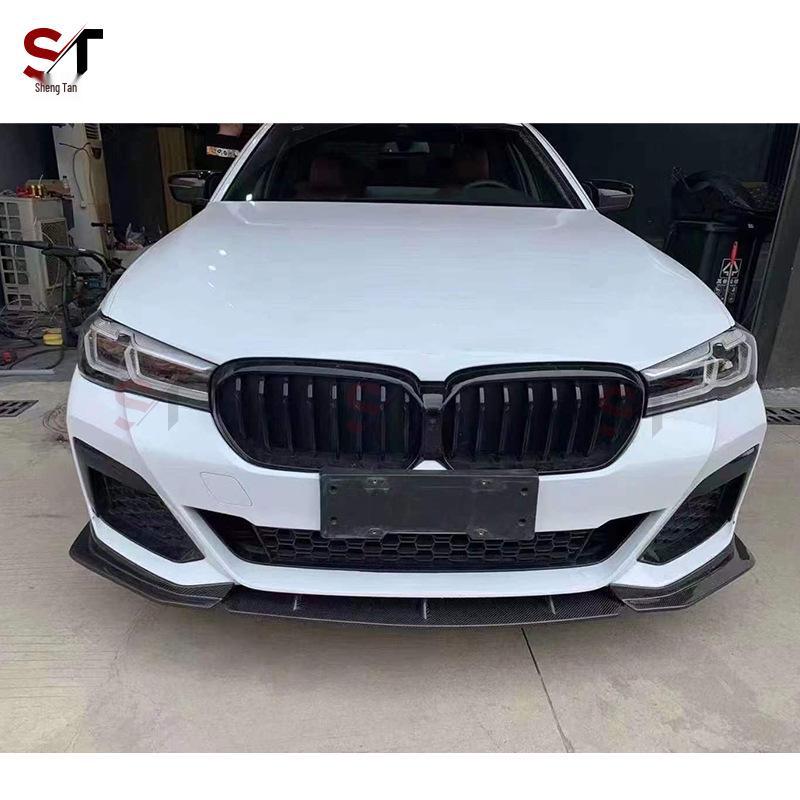 Carbon Fiber FD Style Three-Piece Front Lip Splitter for BMW 5 Series G30/G38