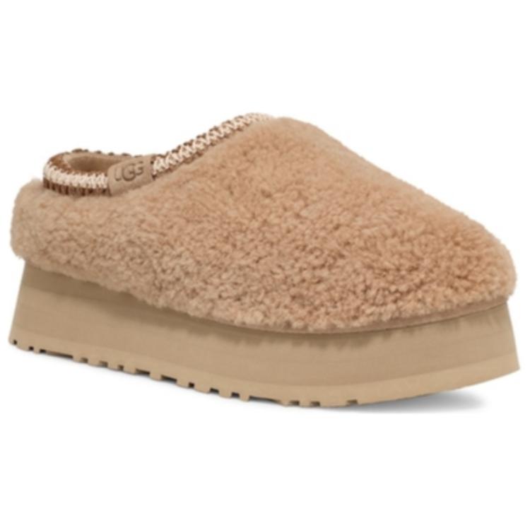 UGG Tazz Slipper Maxi Curly Sand Women's 1167770-SAN