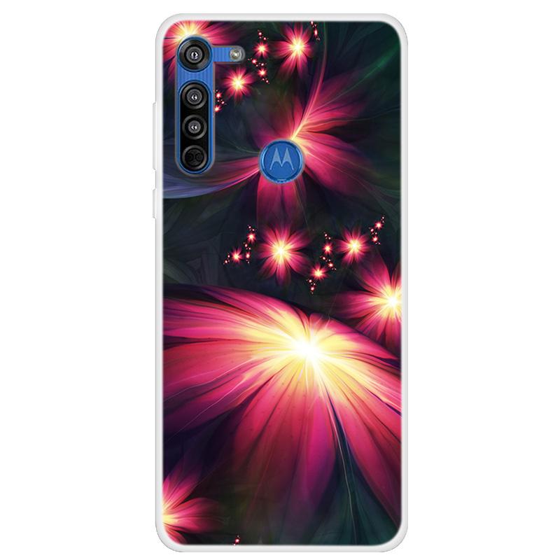 Moto G8 Power Kılıfı Yumuşak Silikon Arka Kılıf Motorola Moto G8 Plus Telefon Kılıfı İçin Moto G8 Power Lite G 8 G8+ Sevimli Kapaklar