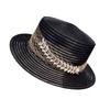 Flat Top Hat Women's Summer Thin Breathable Travel Sunshade Vacation Beach Hat