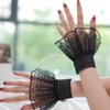 Elegant Trim Point Gloves For Unguis Art Photography Ventilated Polyamide Flexible Accessories For Weddings Parties
