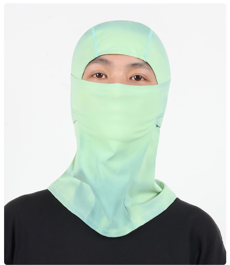 Color-Changing Thermal Winter Cycling Balaclava: Velvet-Lined, Windproof, Heat-Sensitive Ski Face Mask.