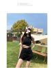 Trendy High-Waist Women's Raw Edge Ripped Denim Shorts - Summer Style
