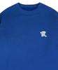 GRAVER [Unisex] Small Cloud Bear Smile Sweatshirt_Cobalt Blue