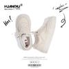 Global ZHQ-HQ007 Milk-colored Canvas Shoes Women's New Summer Breathable Casual Hong Kong Flavor Versatile Popular White Shoes