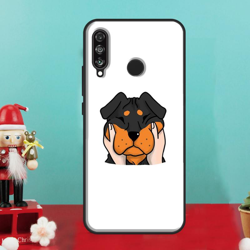 

Мультяшный ротвейлер для Huawei Nova 7i 8i 11i 12i 12s 9 10 SE Y90 Y60 Y70 Y72 Y61 Y91 P30 P40 Lite P60 Pro Чехол Huawei Nova 3i