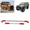 Aluminum Alloy 90mm RC Servo Linkage Steering Link Rod 7.5mm   Head Holder Tie Rod End Upgrade Kit for SCX10 III 1Celsius10 RC Crawler Car