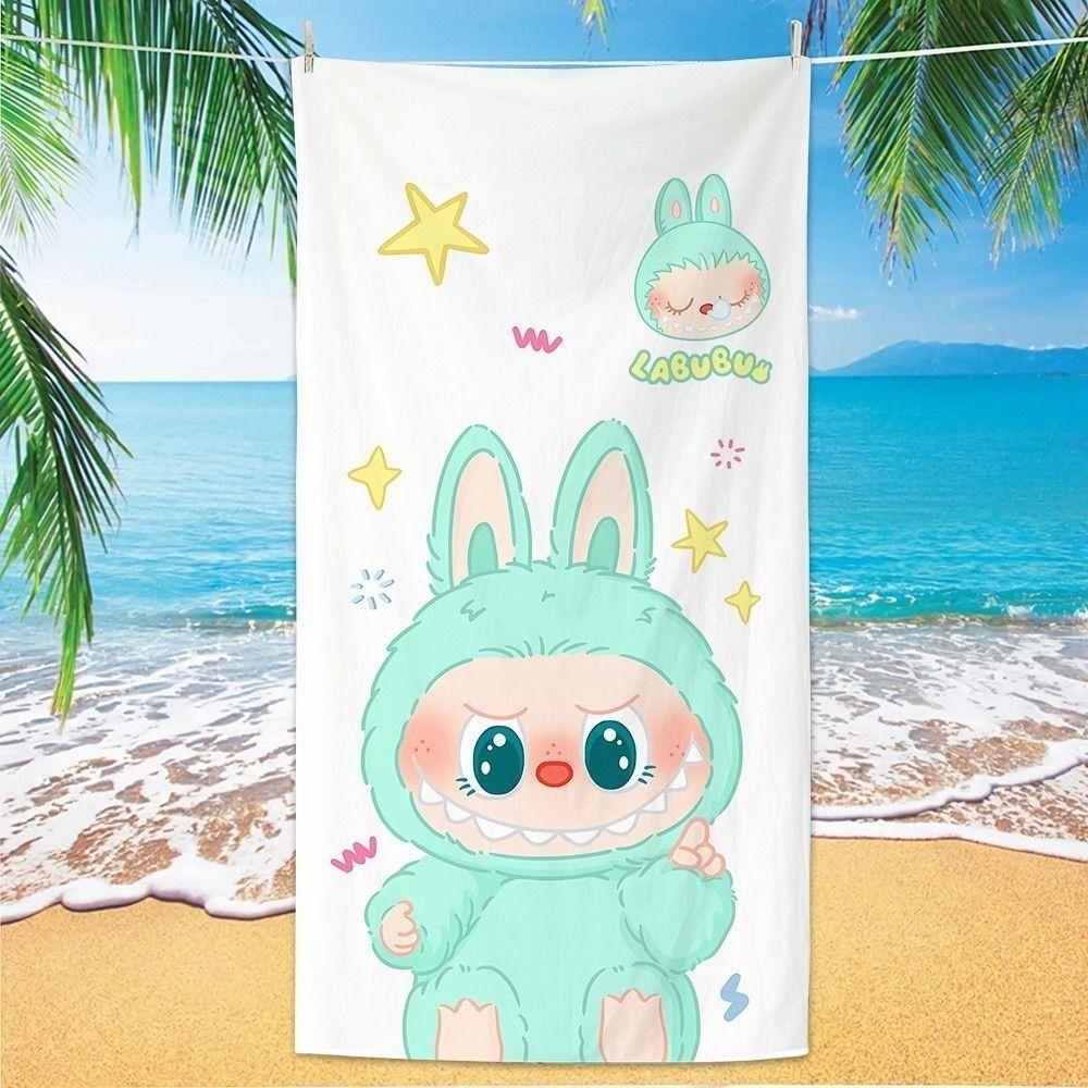 Cute Cartoon Children's Bath Towels, Running Sports Quick-drying Towels, Swimming Bath Towels, Beach Towels