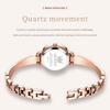 OLEVS Quartz Watches for Woman Fashion Personality Original Steel Strap Bracelet Wristwatch Elegant Waterproof Ladies Watch 7140