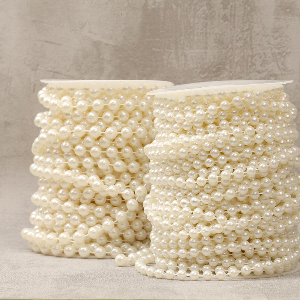 Top-Selling 2.0-14mm ABS Beads & Pearls for DIY Jewelry - Rhinestone Chain, Wedding Accessories