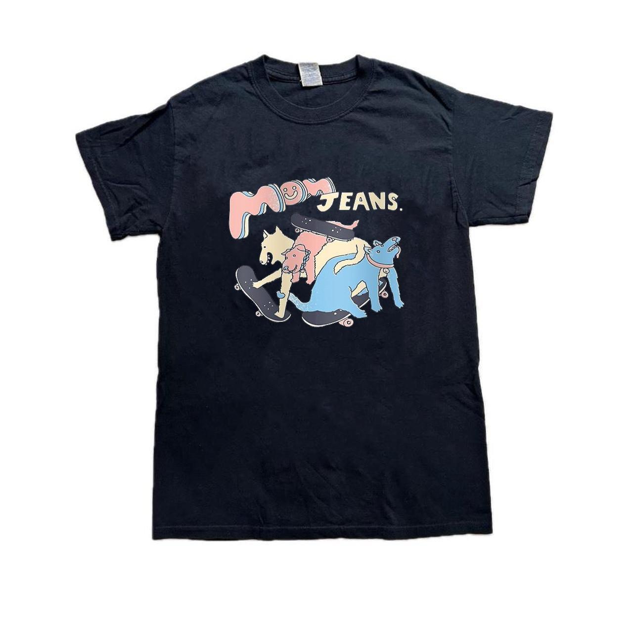 Collection Mom Jeans Band Puppy Love Black Shirt S to 5XL SN830 Unisex T-Shirt M
