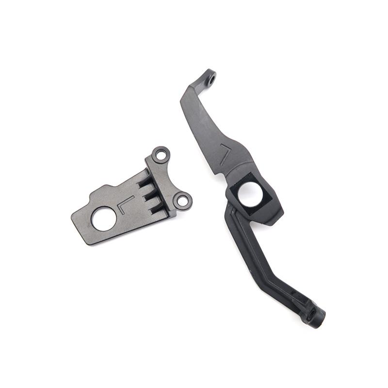 

For Land Rover Discovery 5 2017-2023 HY32-13W030-FC / L462 17MY Car Headlight Repair Kit Black Plastic Fixing Frame Corner Claws 2pcs Left