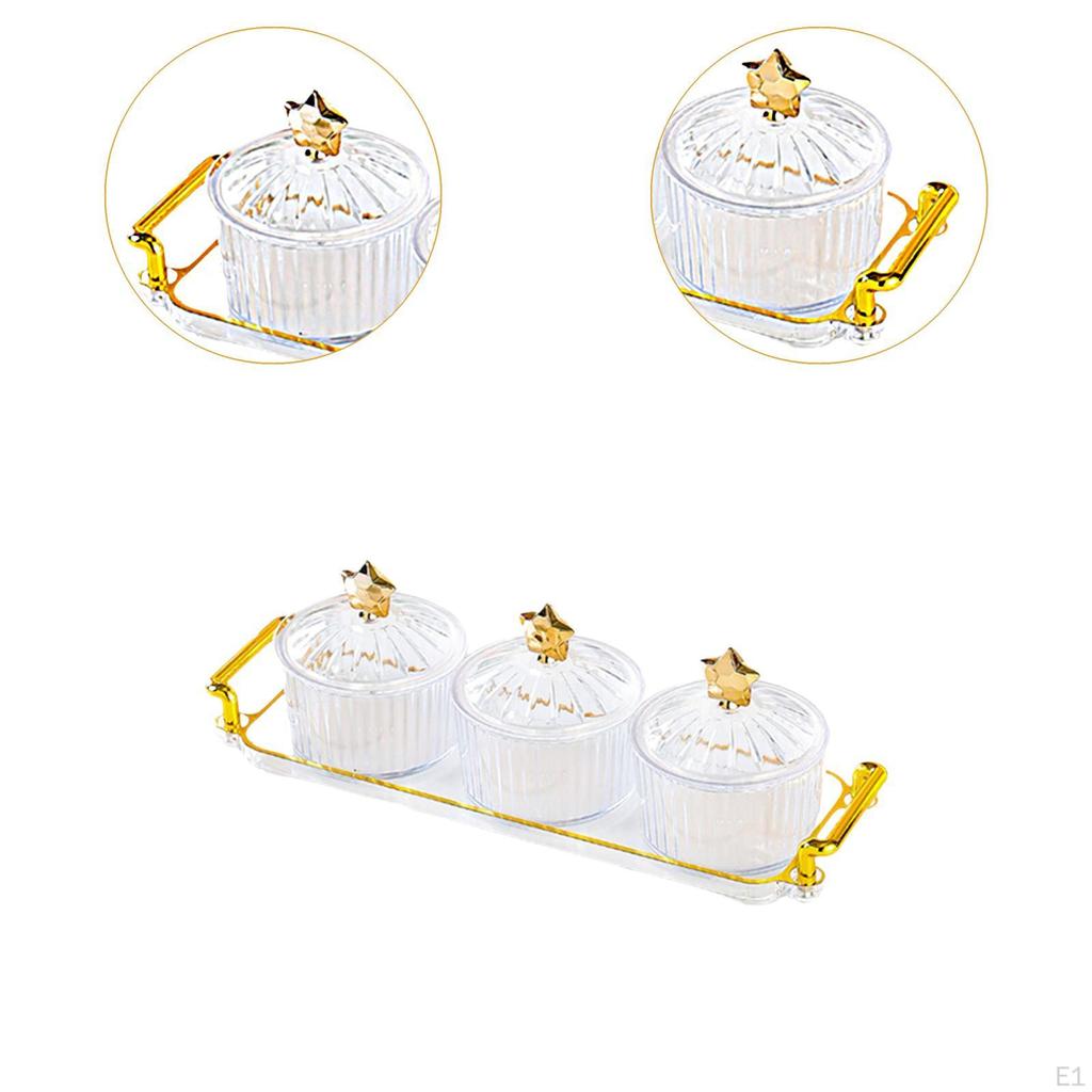 Candy Nut Serving Container Divided Dishes,Divided Fruit Tray,Platter Dried Tray with