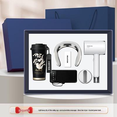 Jilifa Stainless Steel Portable Coffee Cup Gift Set