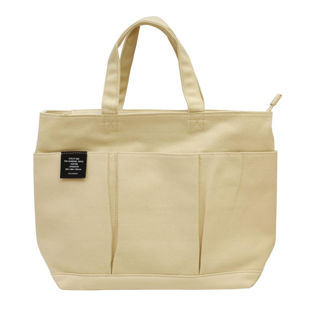 Delfonics Inner Carrying Bag M Tote Bag, Beige