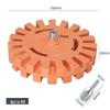 Yunbei 4-Inch Pneumatic Adhesive Removal Eraser Wheel with Grinding Head