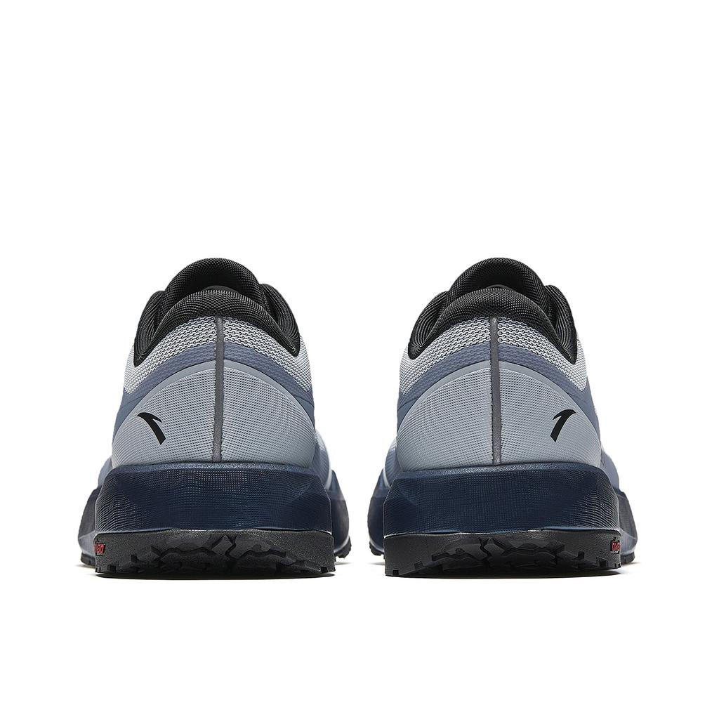 Anta Wind And Rain Dual Purpose Rubber Sole Wear Resistant Lightweight Low Top Casual City Commuting Running Shoes Men sneaker Gray Black 912615556-6