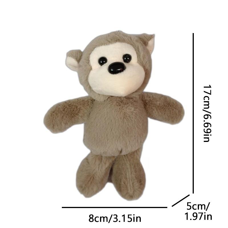 1 Pcs Cute Cartoon Monkey Plush Toy Plush Animal Soft Baby Soothing Doll Children'S Christmas Gift
