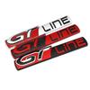SKTF2 For Peugeot GT Line Logo 308 508 Rear Boot Tailgate Emblem Side Fender Badge Decals 3008 5008 Renault KIA Stickers Stinger