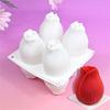 Flexible Rose Buds Silicone Molds 8 Cavity For Bakery Kitchen Use Mousse Cakes Chocolate Dessert Making Mould