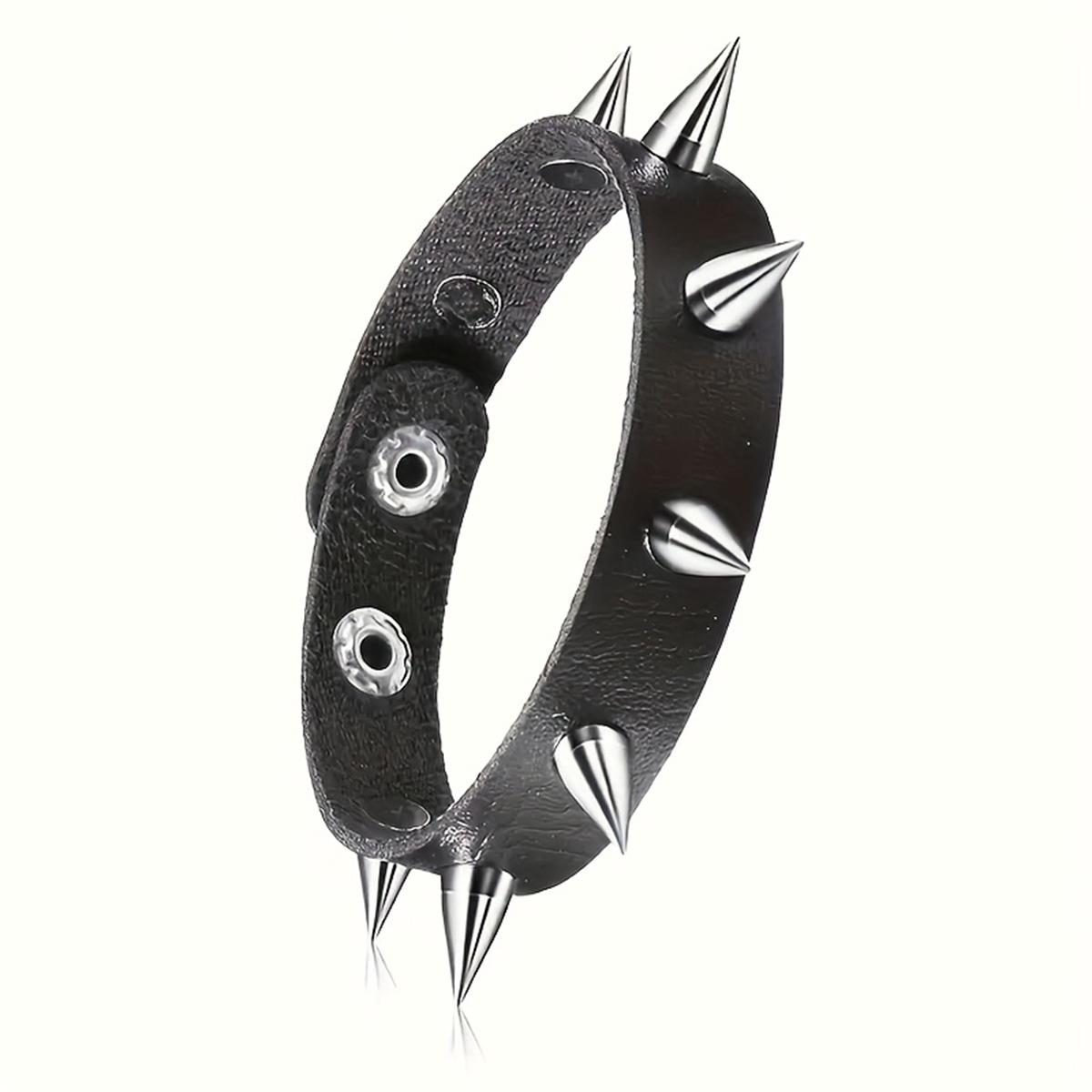 

Gothic Rivets Creative Y2K Bracelet For Daily Party Music Festival Wear Couple Bracelet Festival Accessories
