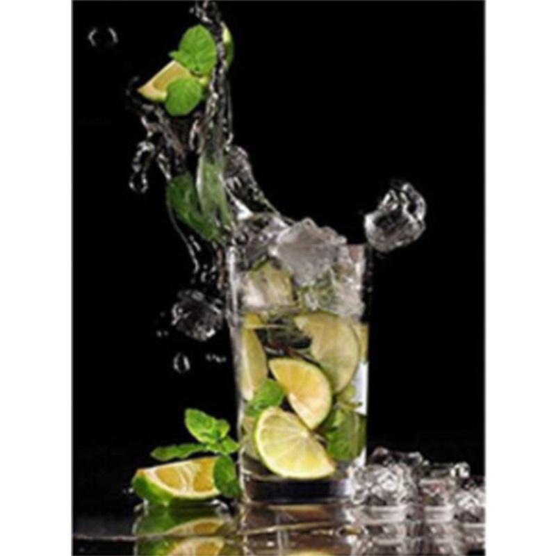 5D DIY Diamond Painting Wine Glass Art Diamond Embroidery Cross Stitch Kit Full Rhinestone Mosaic Home Decor