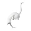 Cute Cat Key Holder 3D Printed Cat Figurine Kitty Paw Key Hanger for Wall Shelf Entryway Tabletop Decor