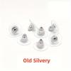 120pcs/lot Earring Backs Safety Bullet Stopper Rubber Jewelry Accessories DIY Parts Ear Plugging