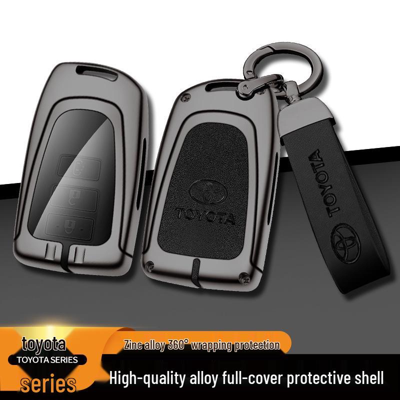 Toyota Yaris L Key Cover for Sedan Vios FS & Yaris L X: Protective Car Key Shell Keychain Bag