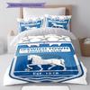 ITFC Bedding Quilt Set Quilt Cover Pillowcase Home Decoration Birthday Gift (1 * Duvet Cover + 2 * Pillowcase, Without Core)