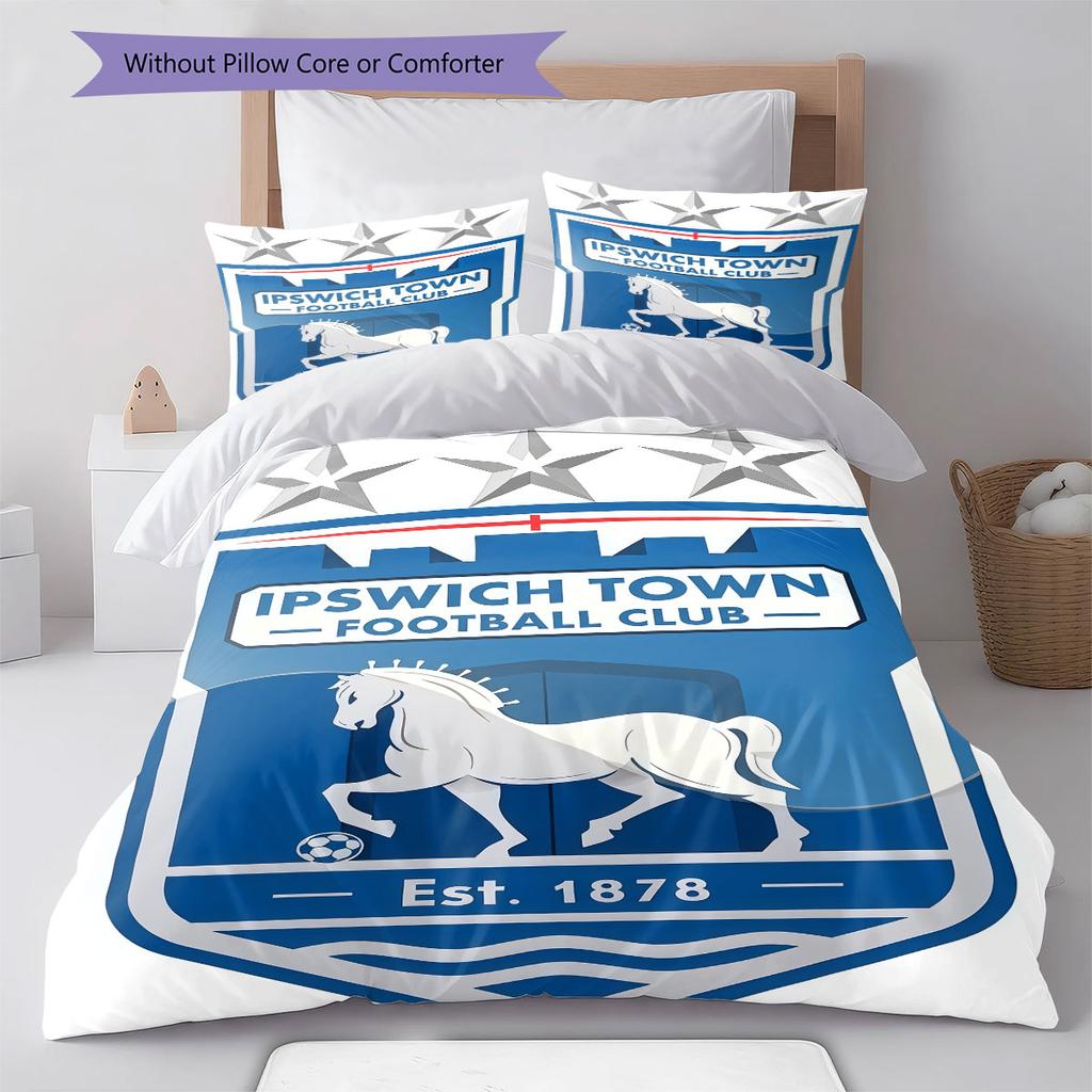 ITFC Bedding Quilt Set Quilt Cover Pillowcase Home Decoration Birthday Gift (1 * Duvet Cover + 2 * Pillowcase, Without Core)