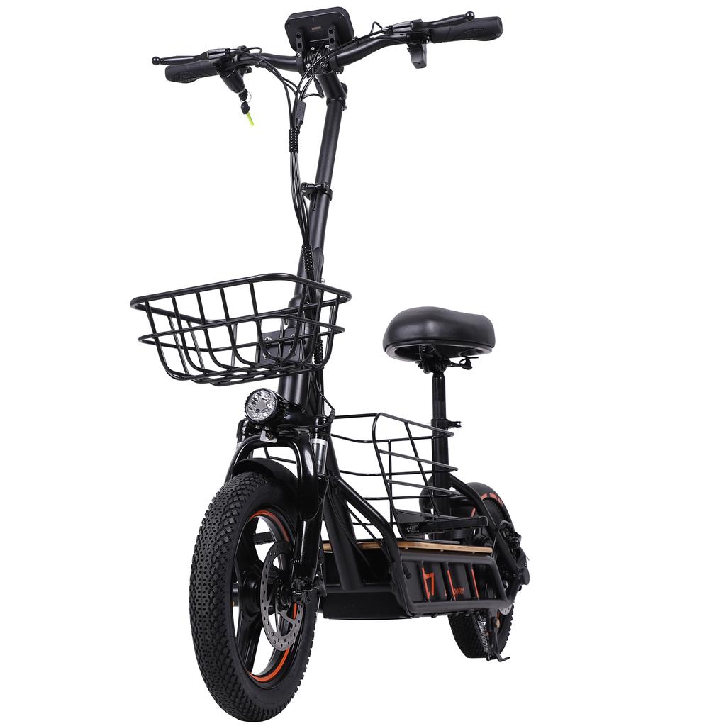 FREEBOY US UK ES Stock Long Range 36V 10Ah E Scooter Adult Commuter Powerful High Speed Electric Scooter for Food Delivery