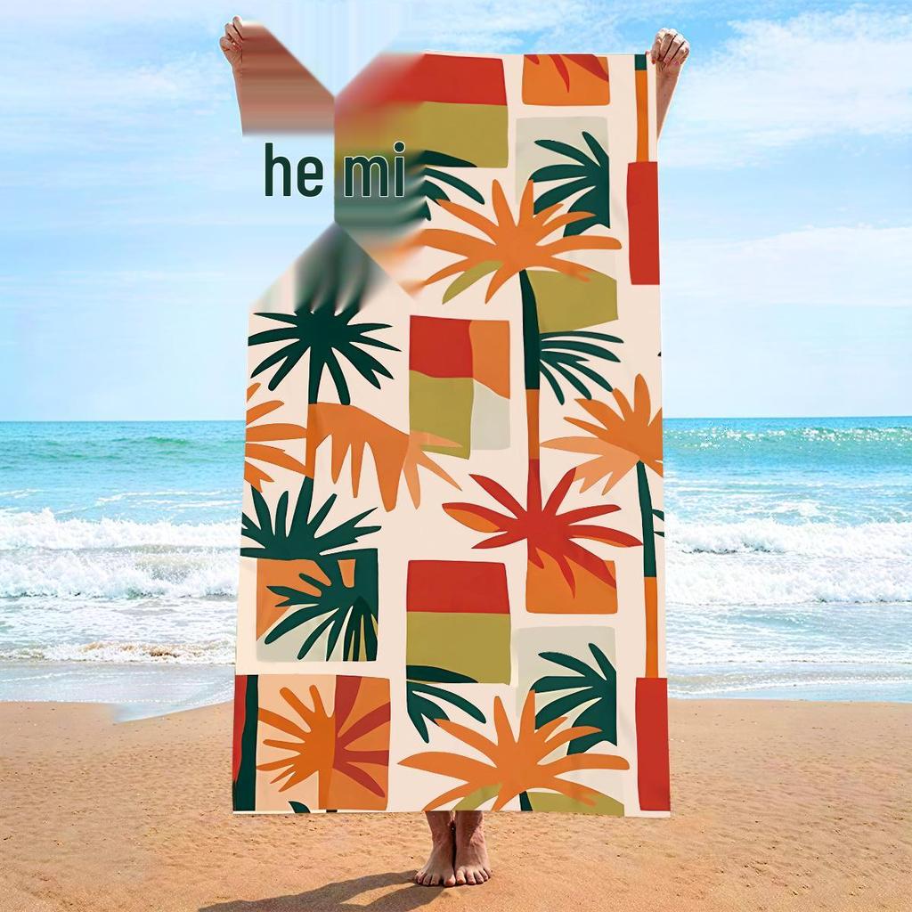 70x140 Microfiber Custom Printed Beach Towel - Absorbent & In Stock