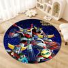 Grendizer Goldorak Anime Round Area Rug,Carpet Rug for Living Room Bedroom Sofa Playroom Decor,Non-slip Floor Mat Q0018