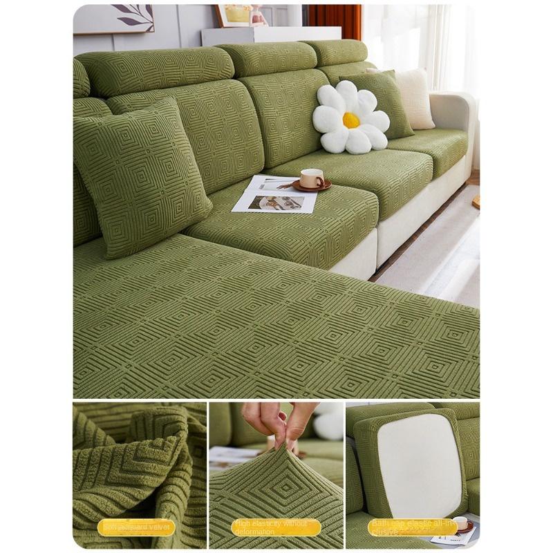 Sofa Cover New All-Inclusive Universal Cover Four Seasons Universal Non-Slip Lazy Stretch Sofa Seat Cushions