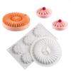 6 Cavity Geometry Spiral Flower Silicone Mold Whirlwind Bakeware Mold DIY Chocolate Baking Tools Cake Decoration Accessories