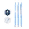 3PCS Retractable Gel Pen for Writing Note Taking Journaling Quick Drying Gel Inks Pen 0.5MM Tip Office School Supplies