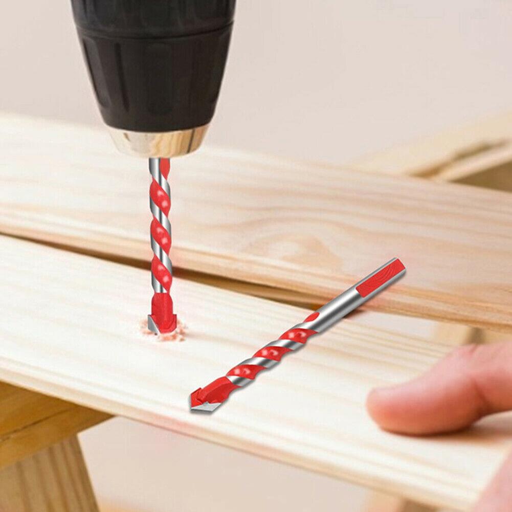 10 X Tile & Glass Multifunction Drill Bit Set For Ceramic Porcelain Masonry 6MM