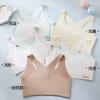 Girls' bra one-stage steel-rimless sports underwear primary school students' development period beautiful back shockproof girls' vest invisible
