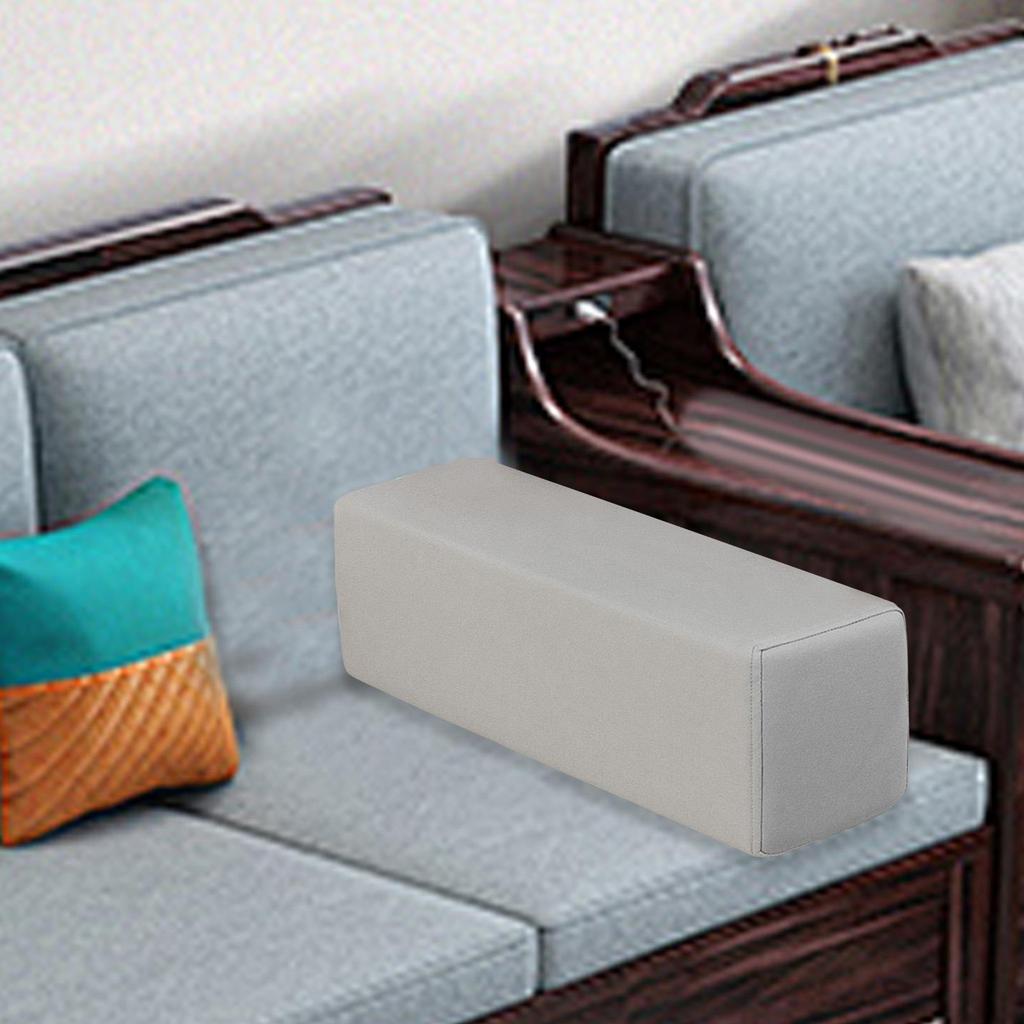 Sofa Side Arm Rest Pillow Booster Multipurpose Rectangular Decorative Couch Armrest for Home Living Room Bedroom Office Sitting
