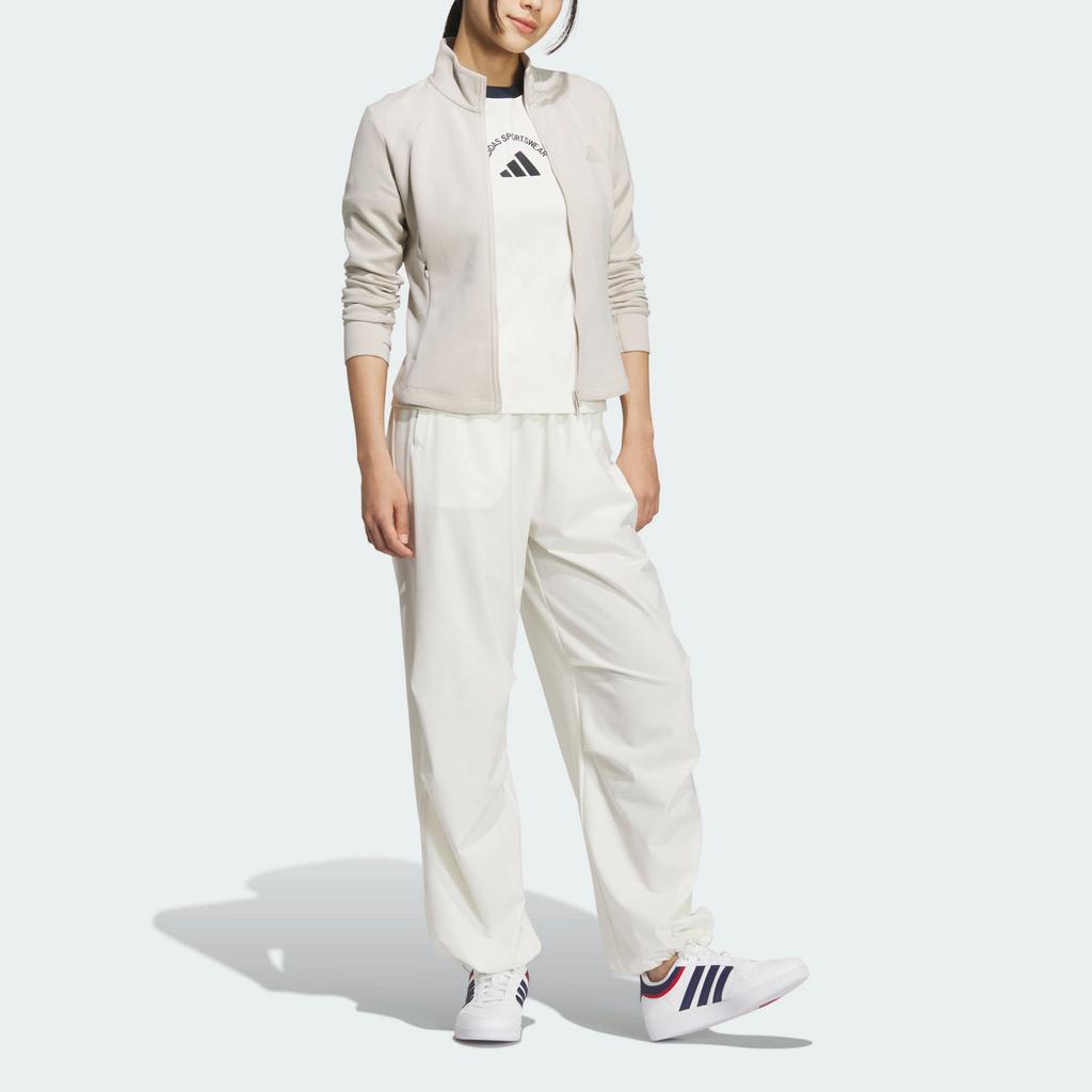 Adidas FW25 Soft Lux Slim Fit Zip Long Sleeve Jacket Women Jacket KF2507