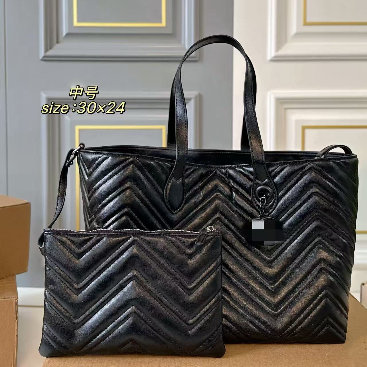 G Bestseller classic versatile single-shoulder crossbody handbag for women s bags, export fashionable versatile women s bags 30*24cm