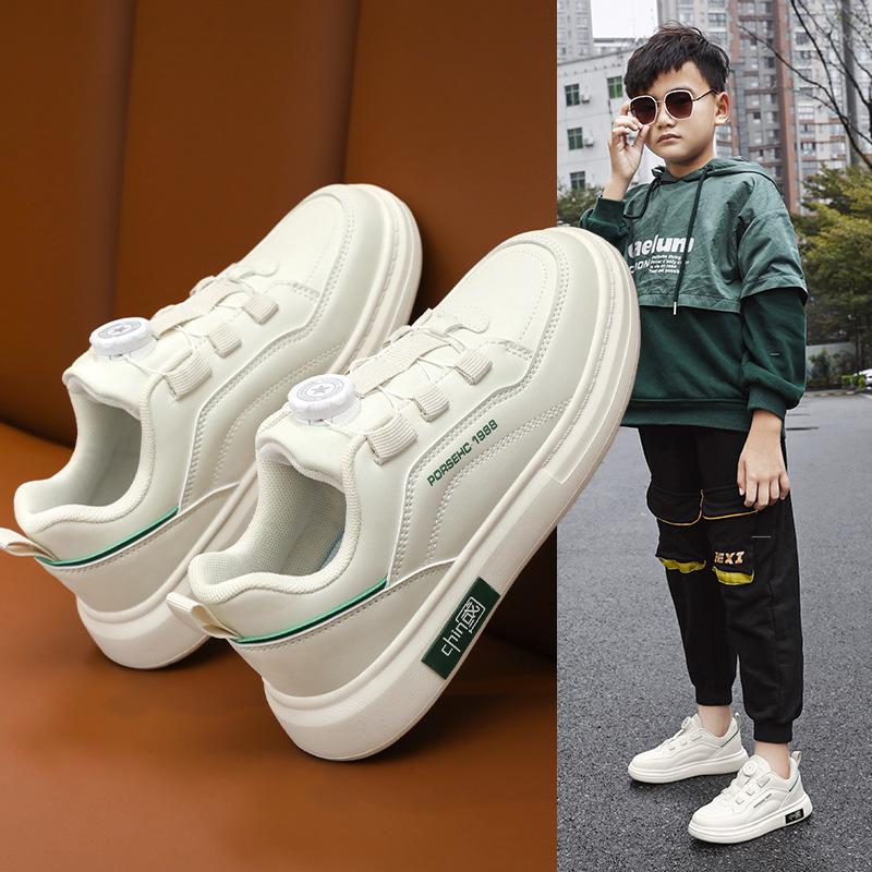 

Classmate children s casual board shoes 2025 spring new versatile sports shoes boys and girls baby white shoes non-slip 39 бежевый