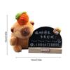 Temporary Car Parking Card Vehicle Temporary Stop Sign Car Dashboard Stop Number Plate Capybara Design Car Parking Temporary