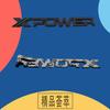 3D Car Styling X XPOWER for car Hood Fender trunk Rear Bonnet Nameplate Decal Emblem Badge Sticker